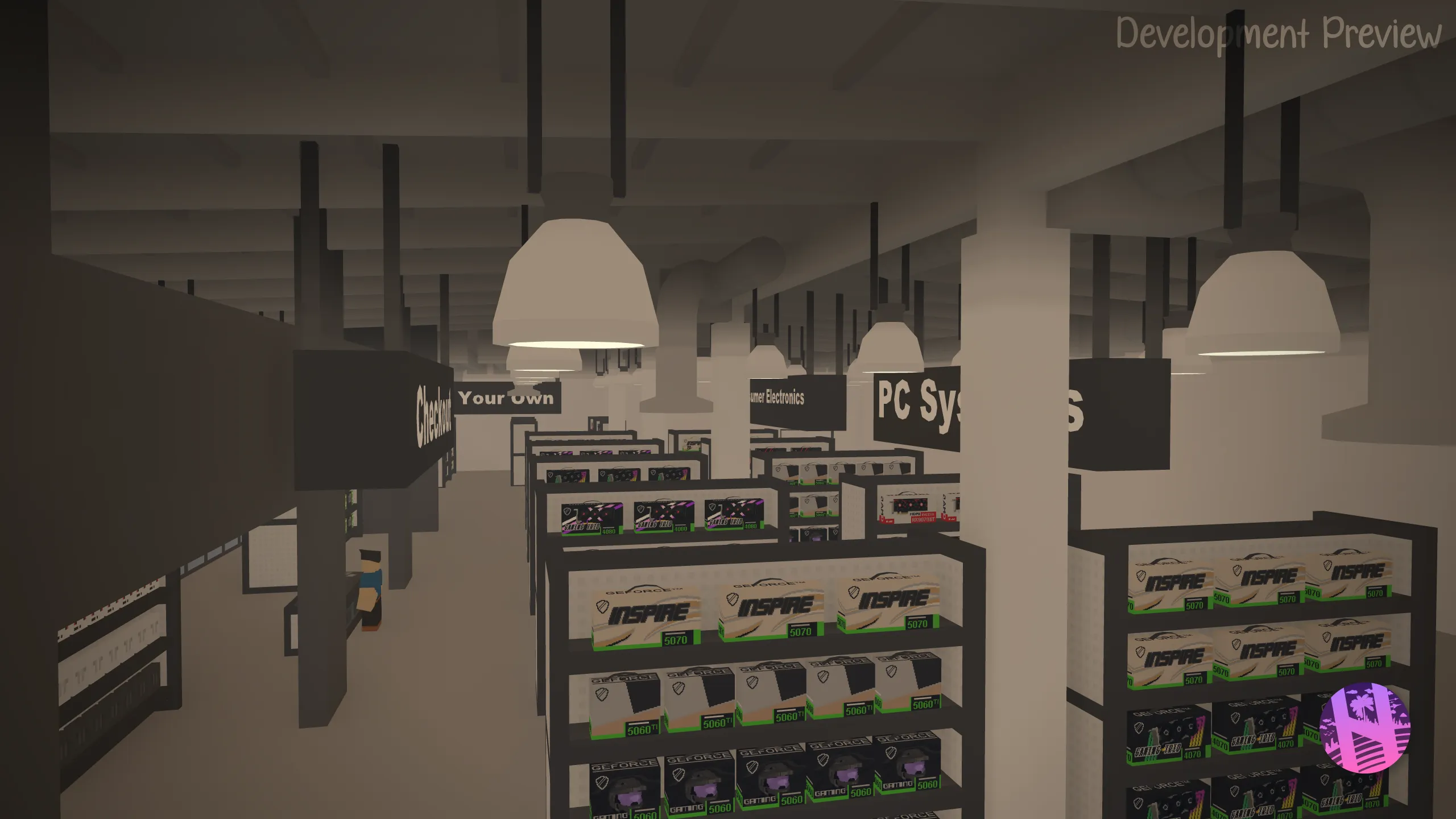 The server room
