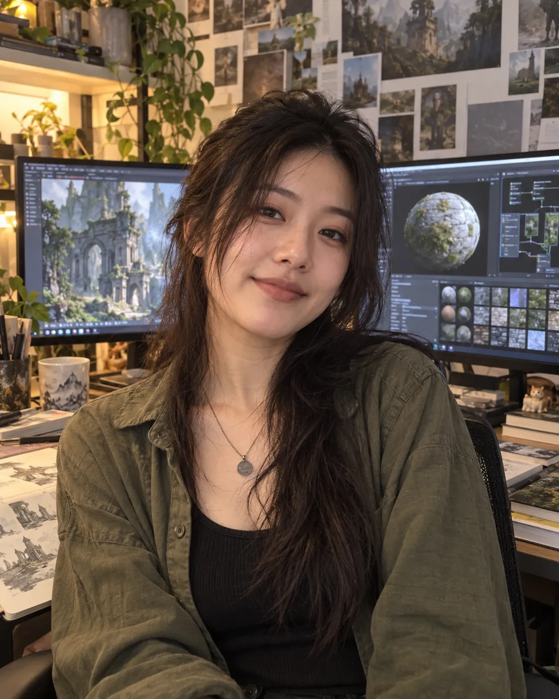 Portrait of Mei Zhao